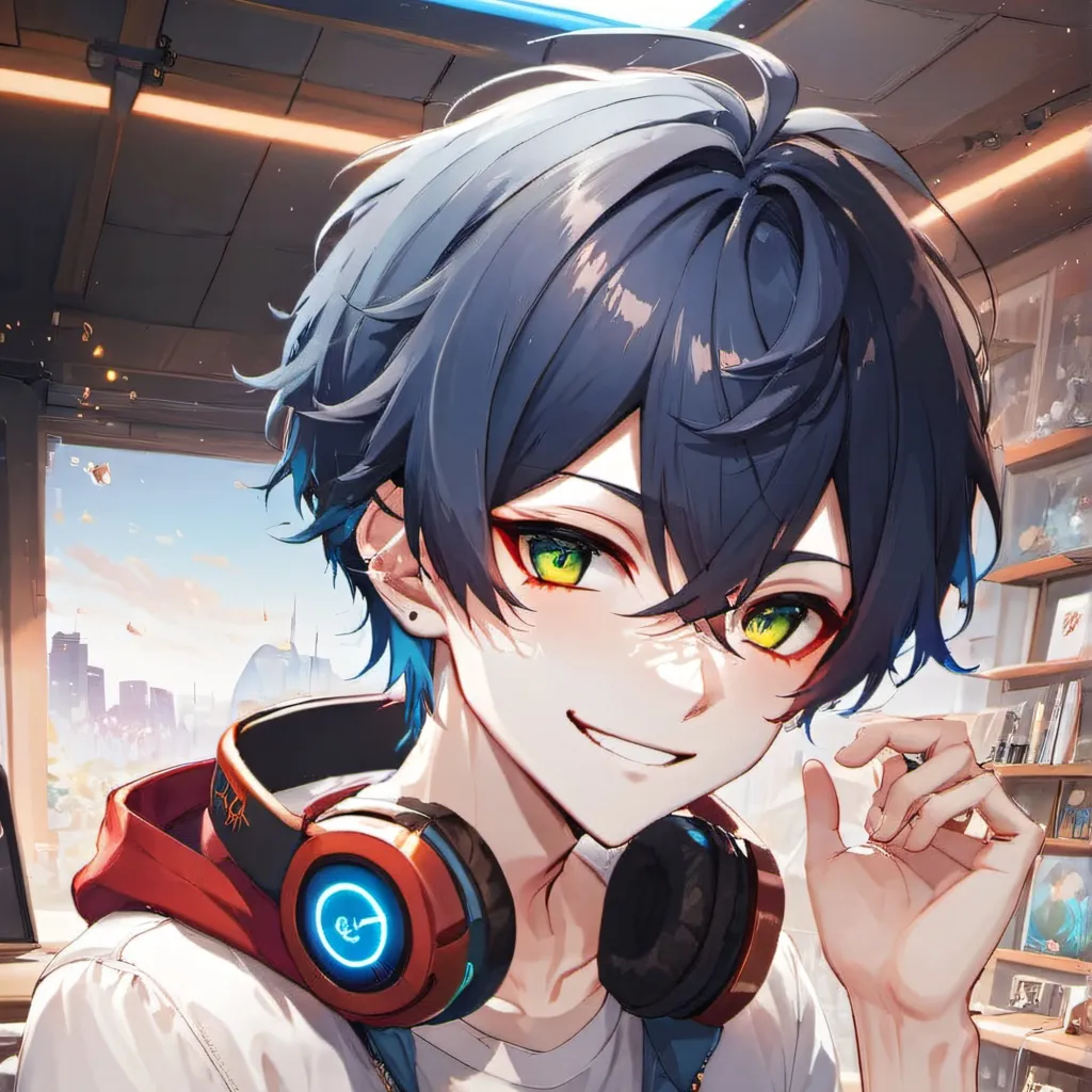 chat with ai character: Lukas 💙🕹