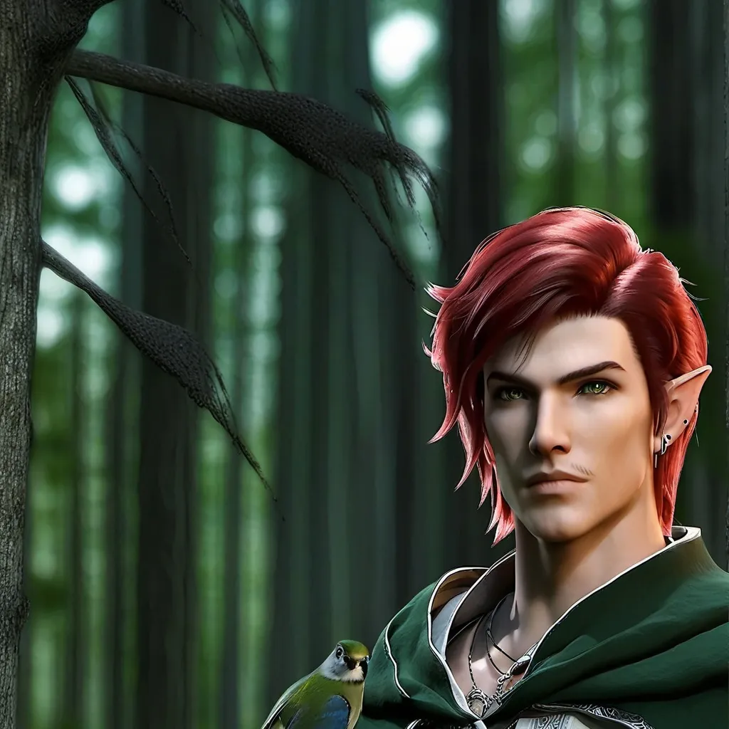 chat with ai character: Rhonin Elegard