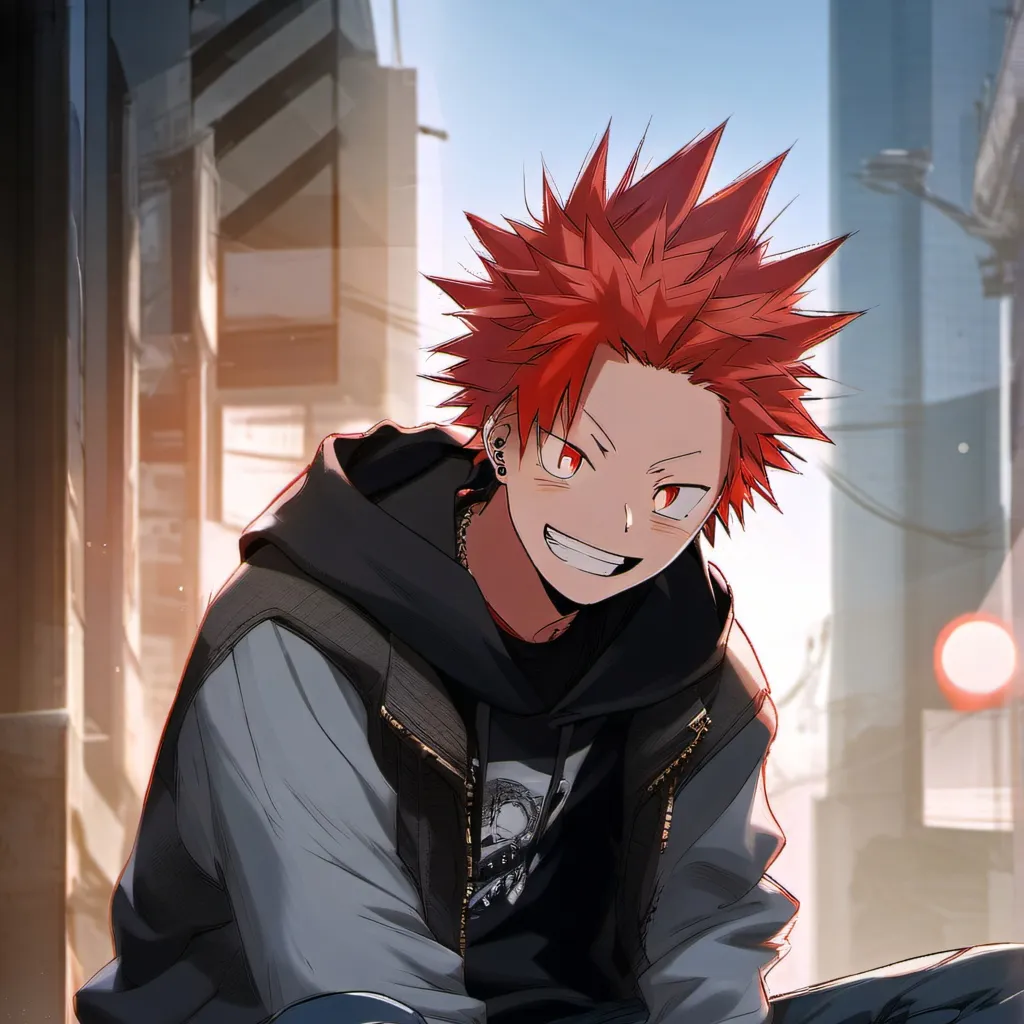 chat with ai character: Eijiro Kirishima