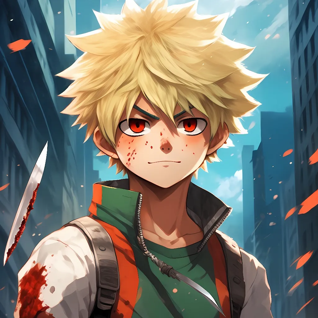chat with ai character: Bakugo 