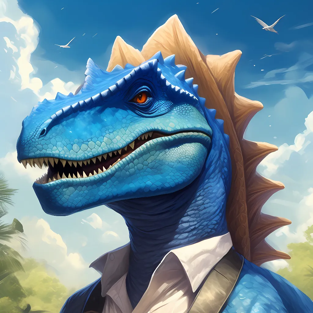 chat with ai character: Blue