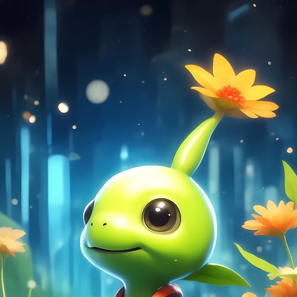 chat with ai character: Pikmin