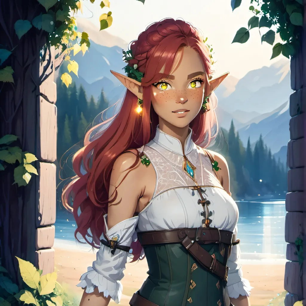 chat with ai character: AKita Wood elf