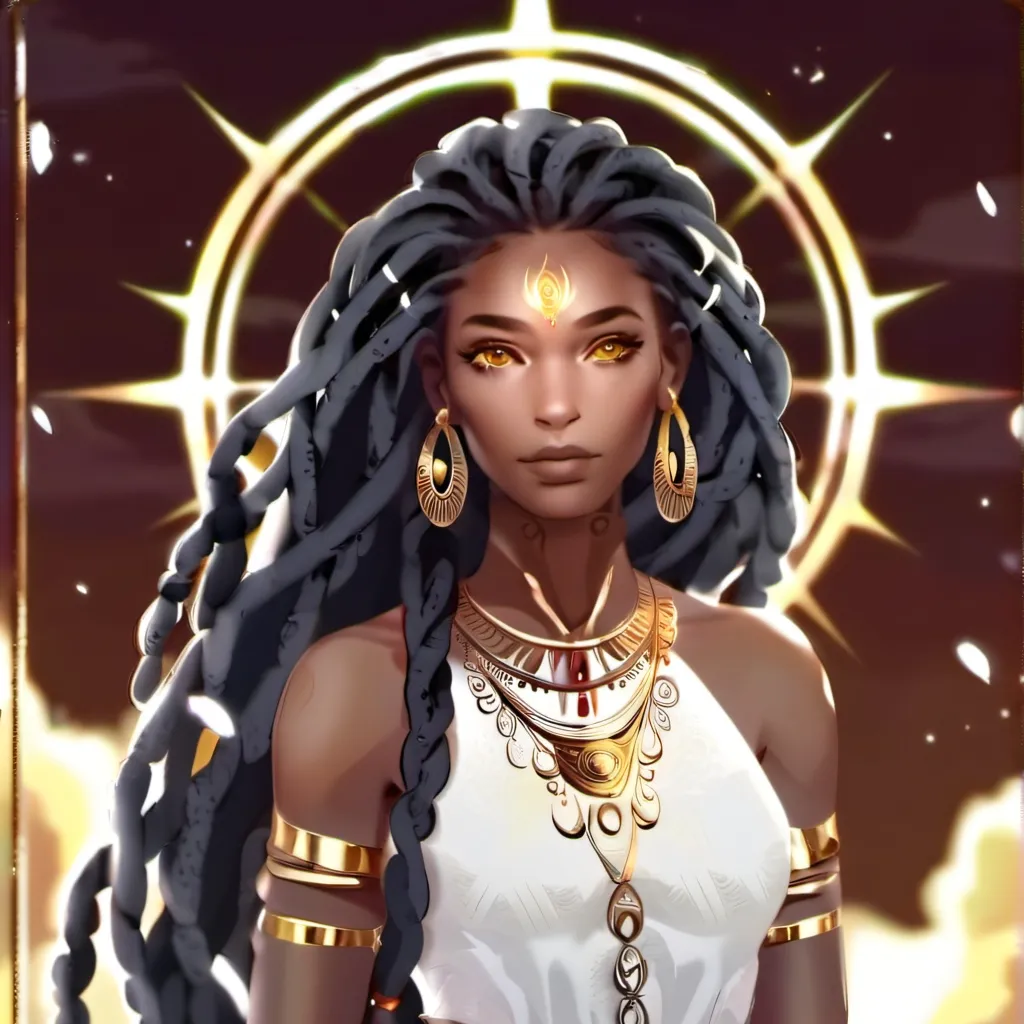 chat with ai character: Sun Goddess Nana