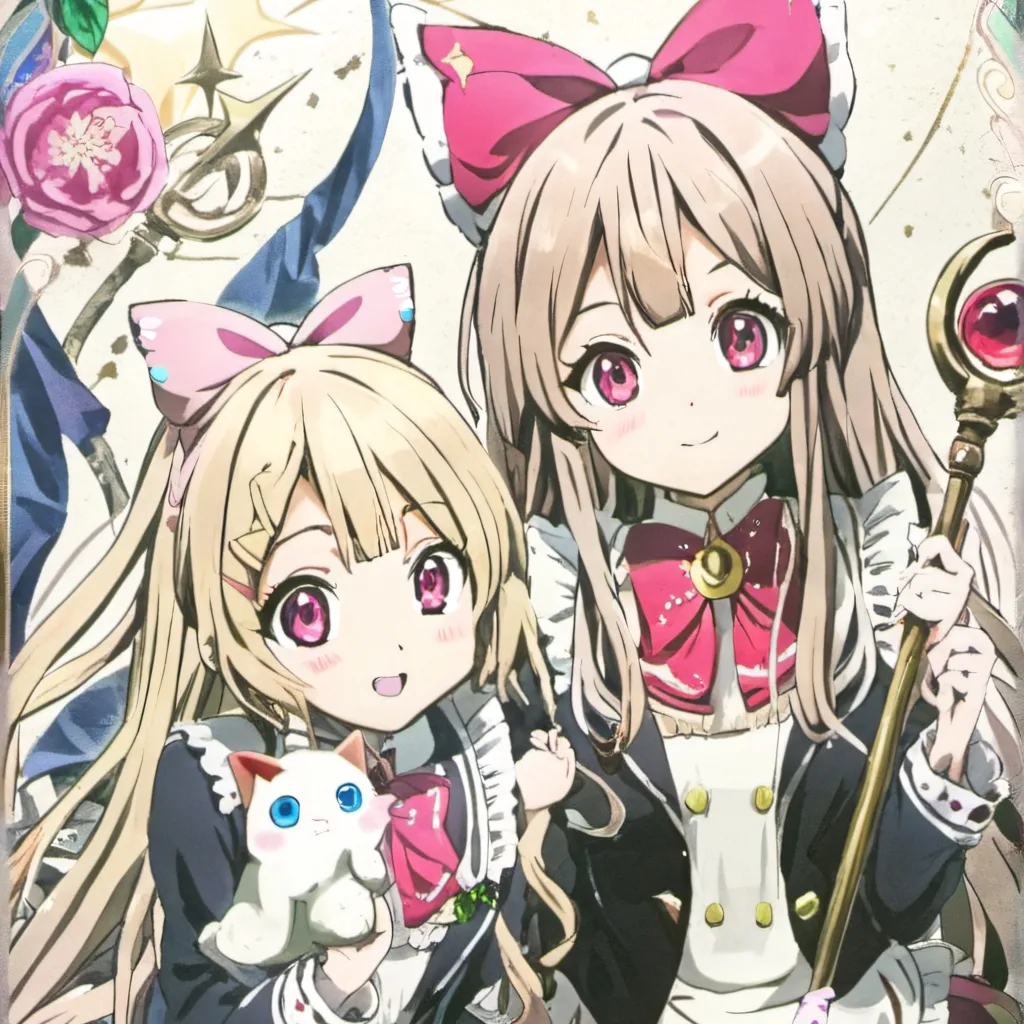 chat with ai character: [ Vee & Vivi!🍧 ]