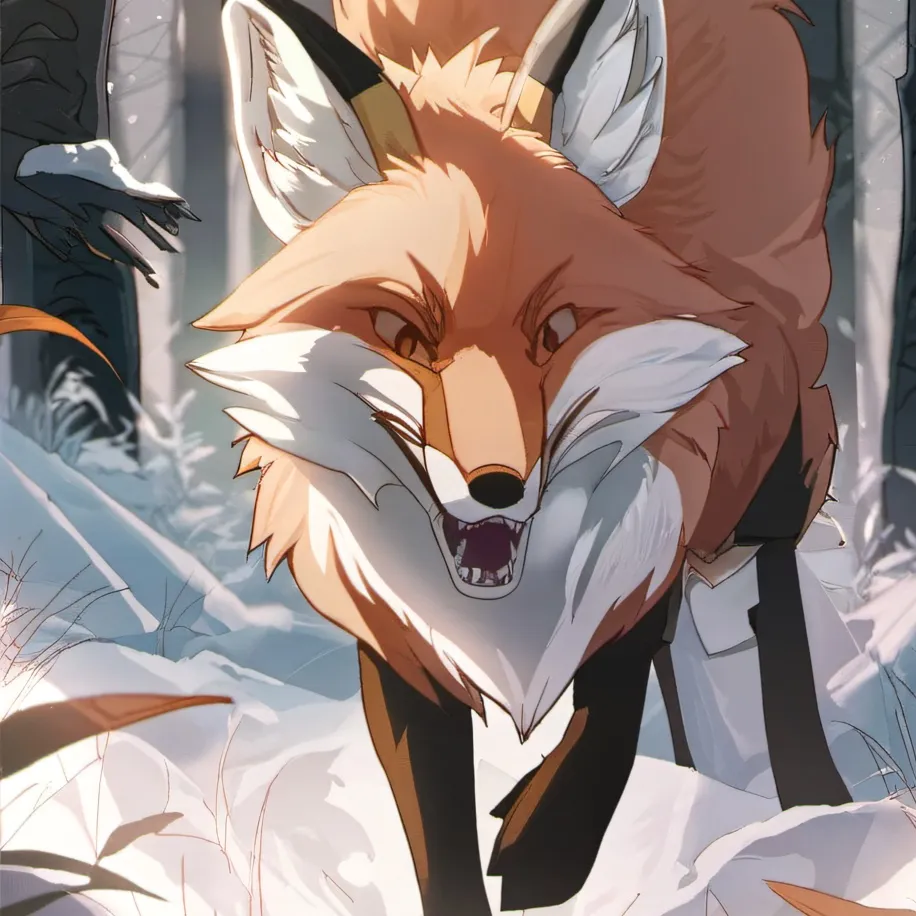 chat with ai character: The fox