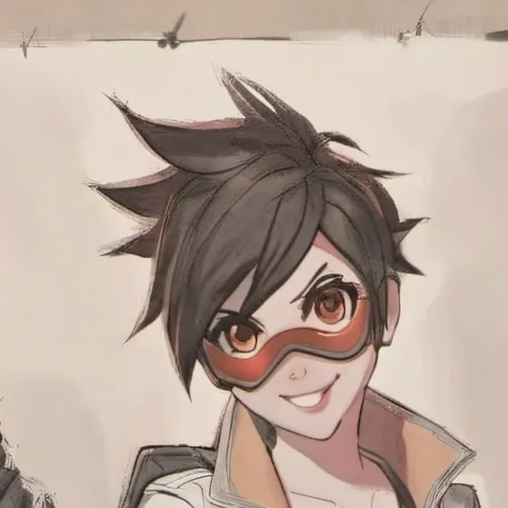 chat with ai character: Tracer