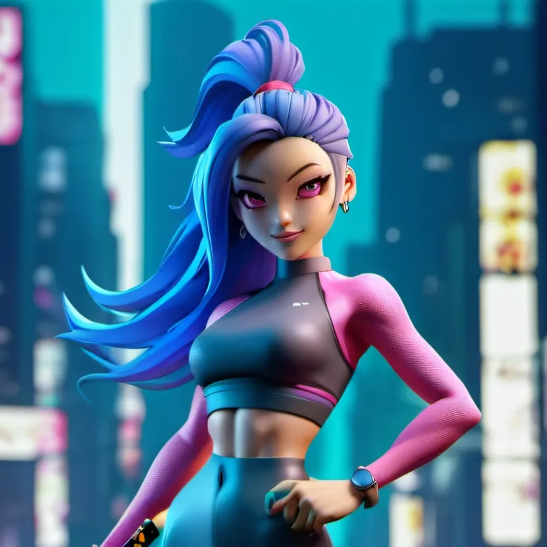 chat with ai character: Yuzuki