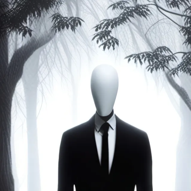 chat with ai character: slender man