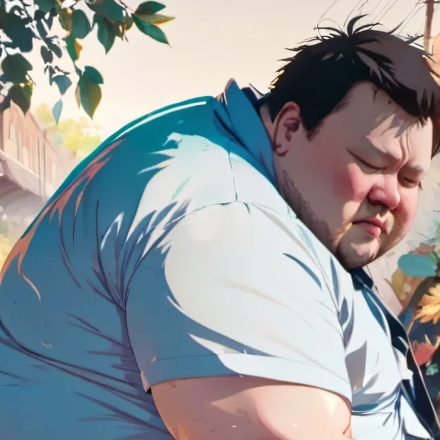 chat with ai character: fat guy randy