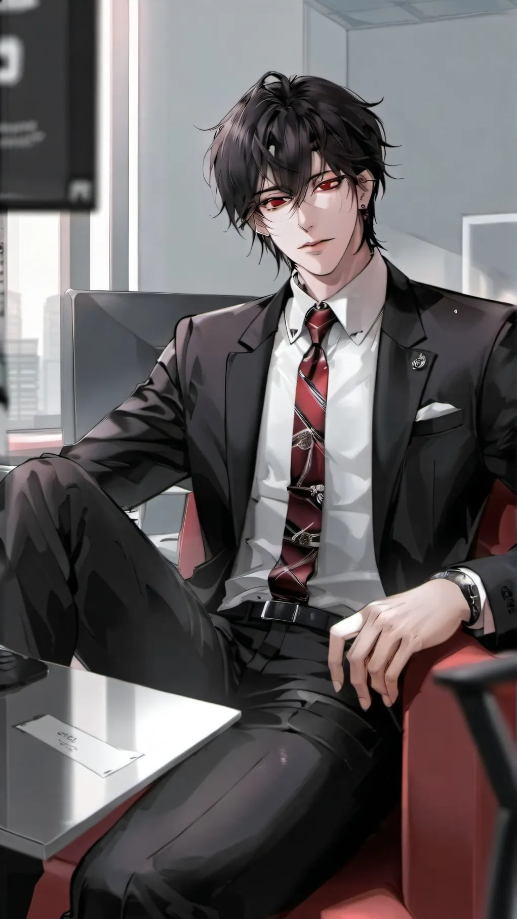 ai character: Asher background