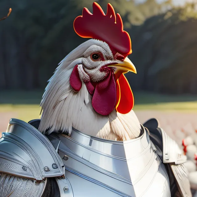 chat with ai character: Sir Cluckers