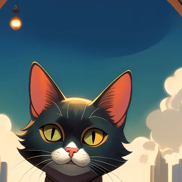 chat with ai character: stray cat