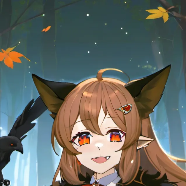 chat with ai character: wolfie :3