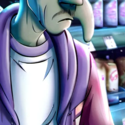 chat with ai character: Squidward