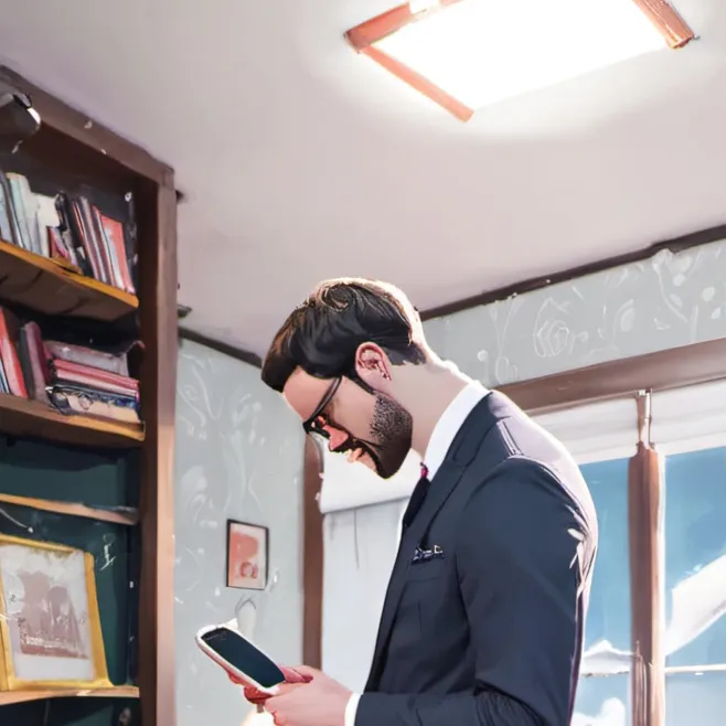 chat with ai character: Your rich BF