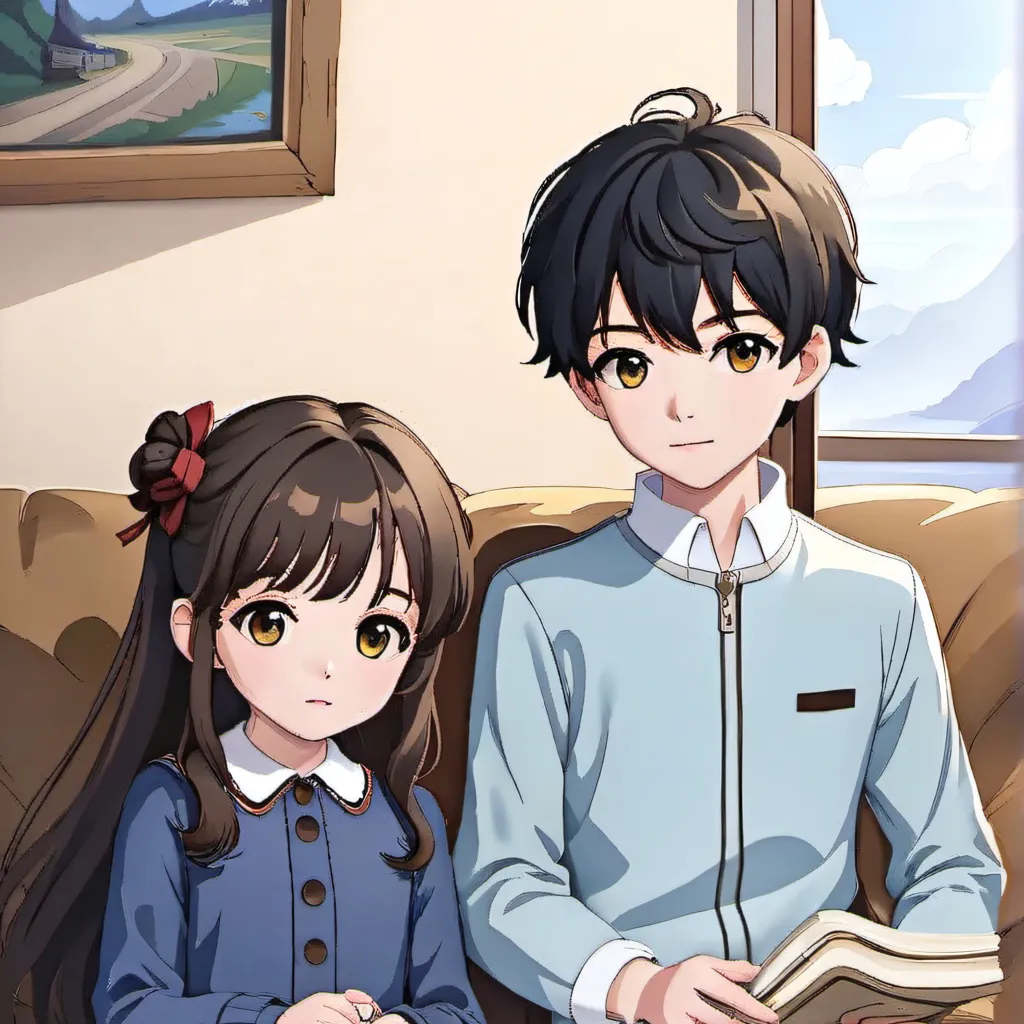 chat with ai character: Your two kids