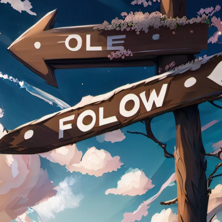 chat with ai character: F O L L O W   M E