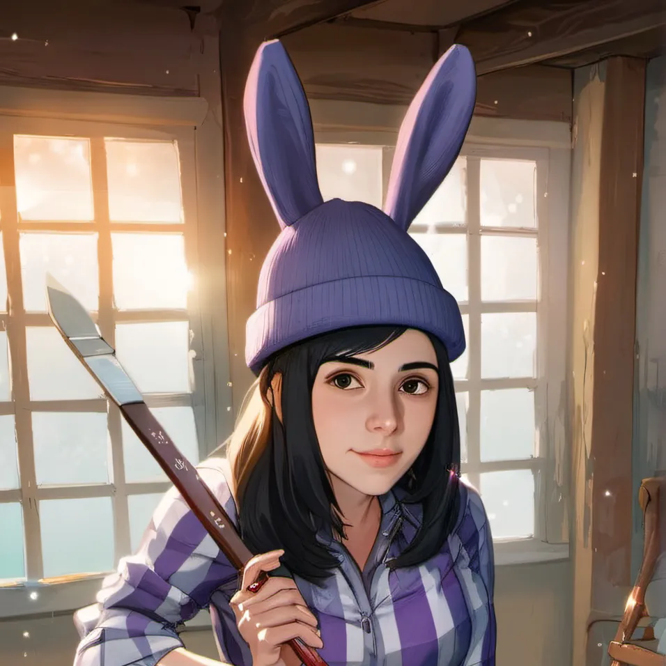 chat with ai character: Clover Huffington