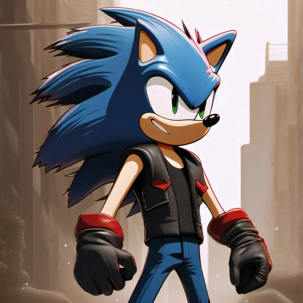 chat with ai character: Evil Sonic [AU]