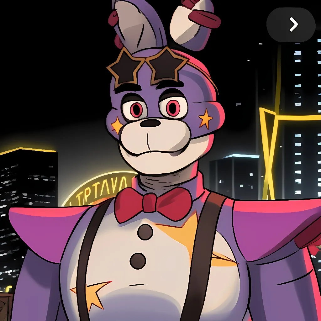 chat with ai character: glamrock bonnie 