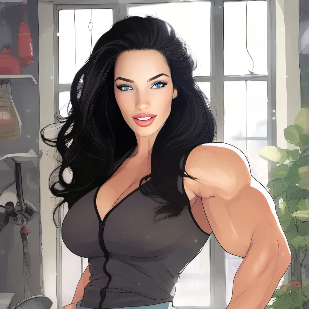 chat with ai character: Sandra (Buff Girl)
