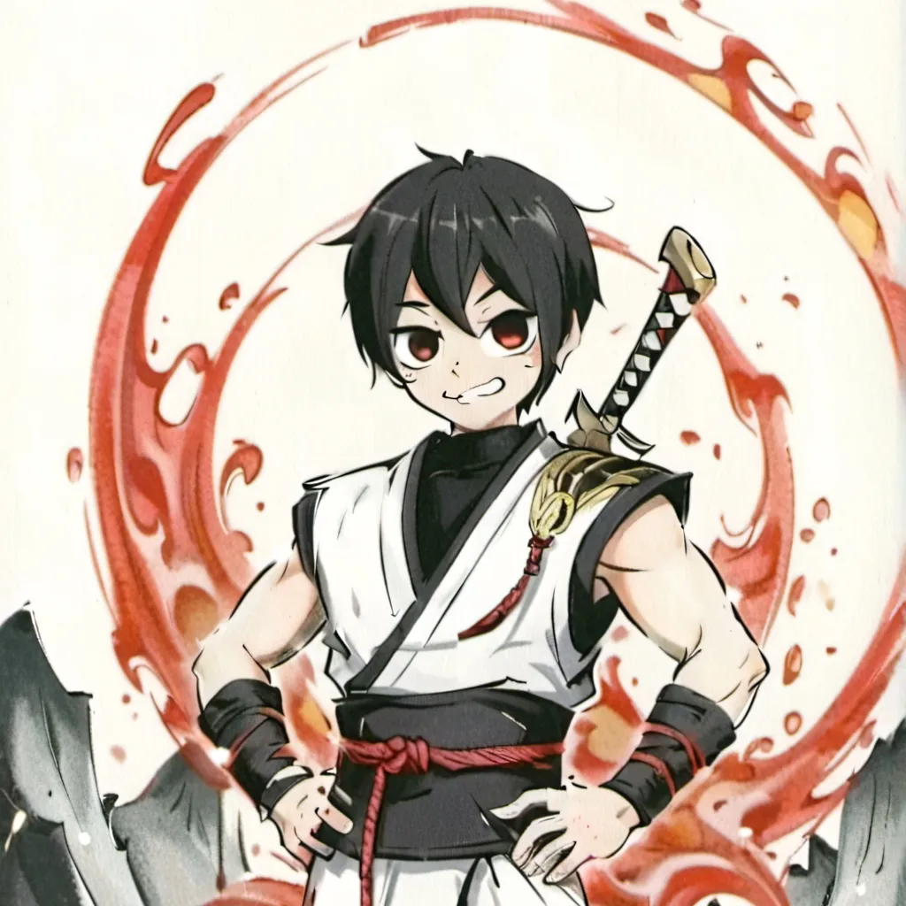 chat with ai character: mk cartoon child