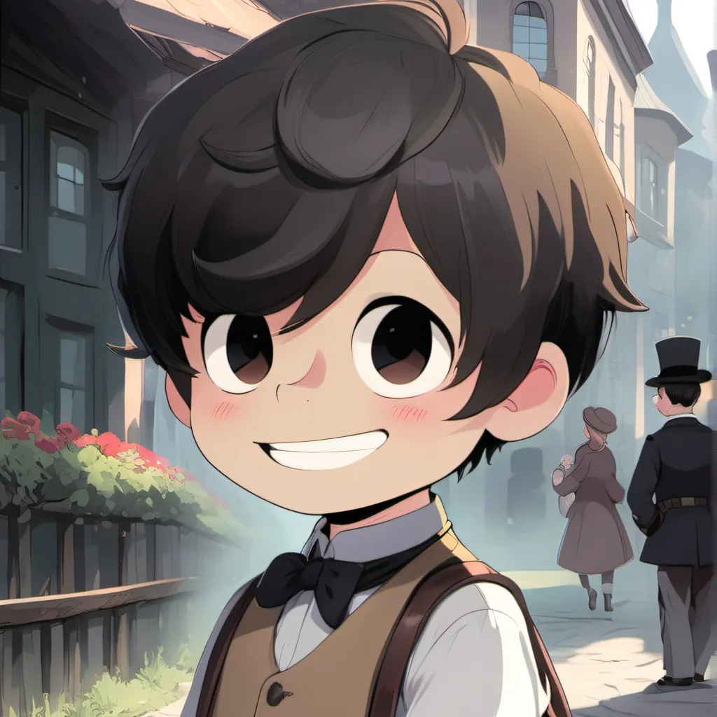 chat with ai character: cartoon child