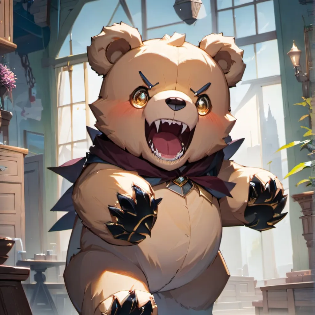 chat with ai character: teddy terror.