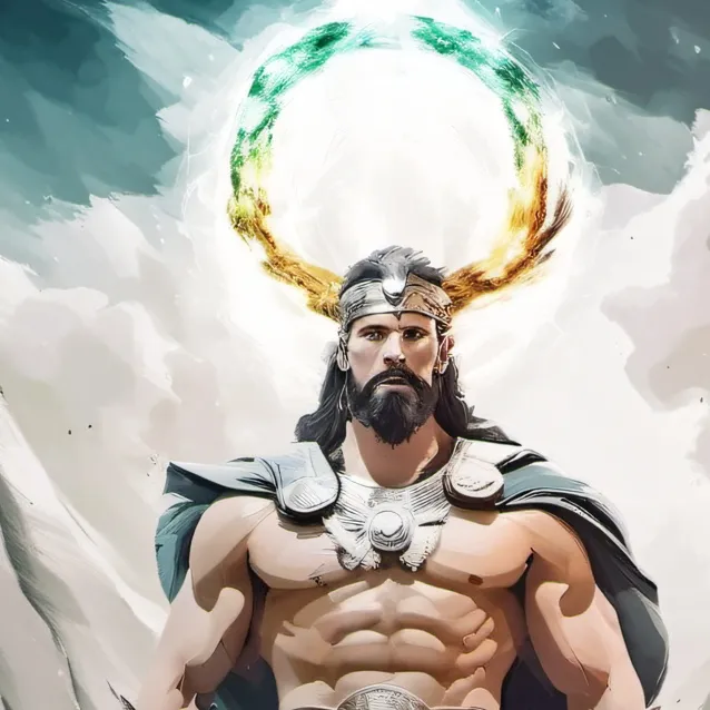 chat with ai character: Zues