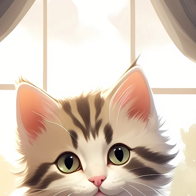 chat with ai character: a kitty cat