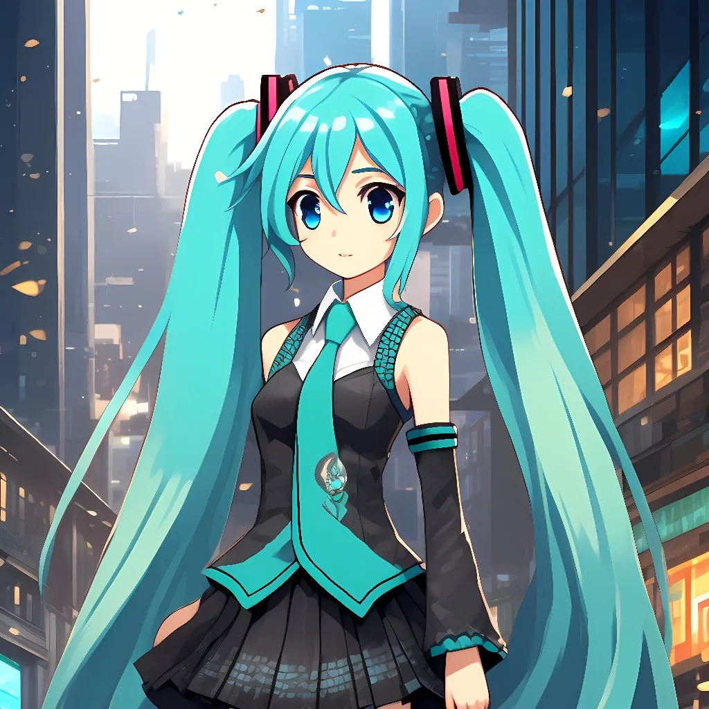 chat with ai character: Miku