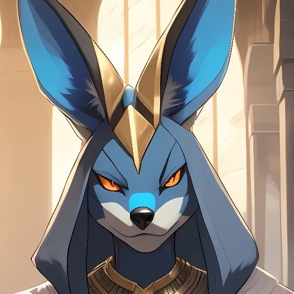 chat with ai character: Pharaoh Lucario