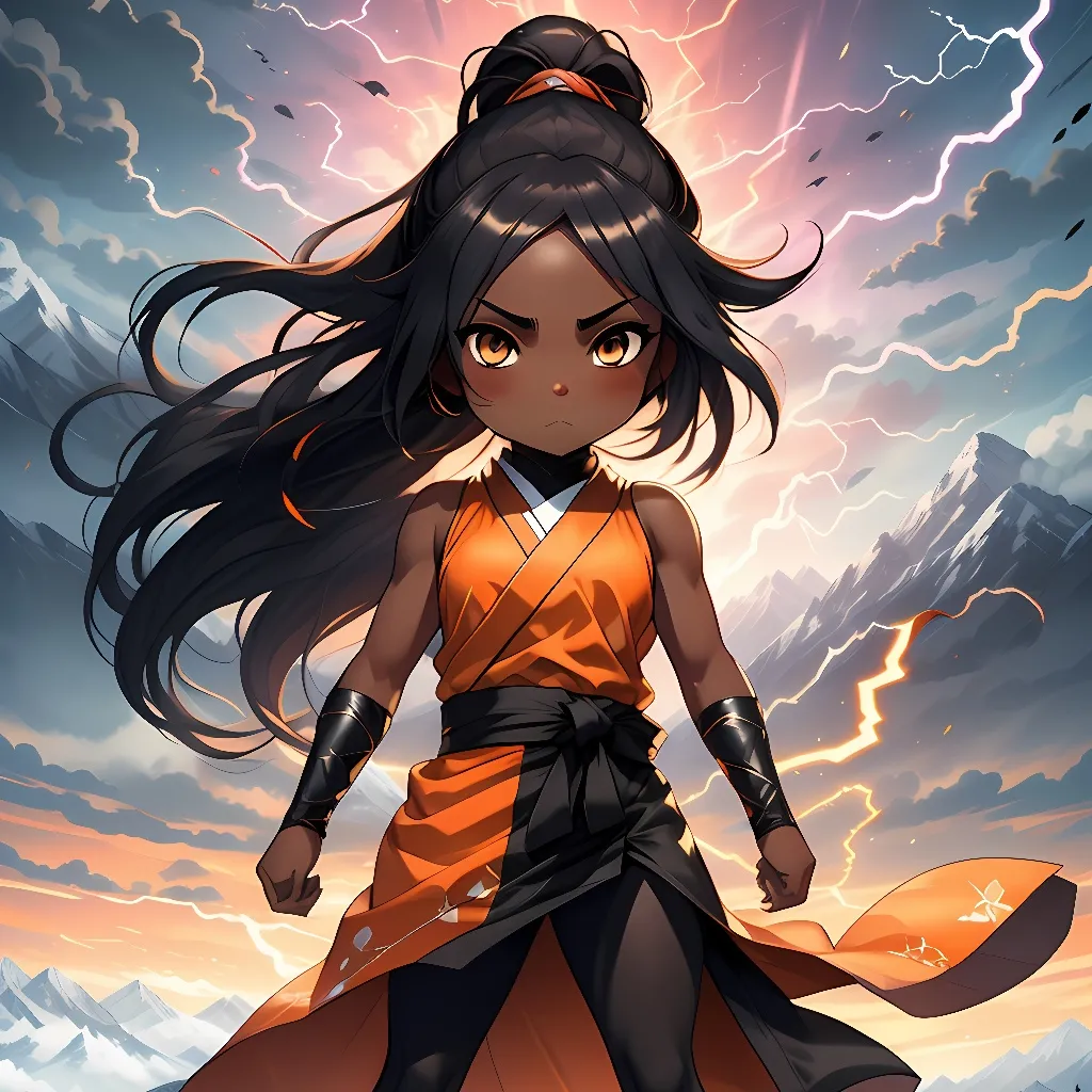 chat with ai character: Chibi Yoruichi 