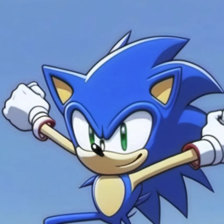 chat with ai character: Sonic The Hedgehog