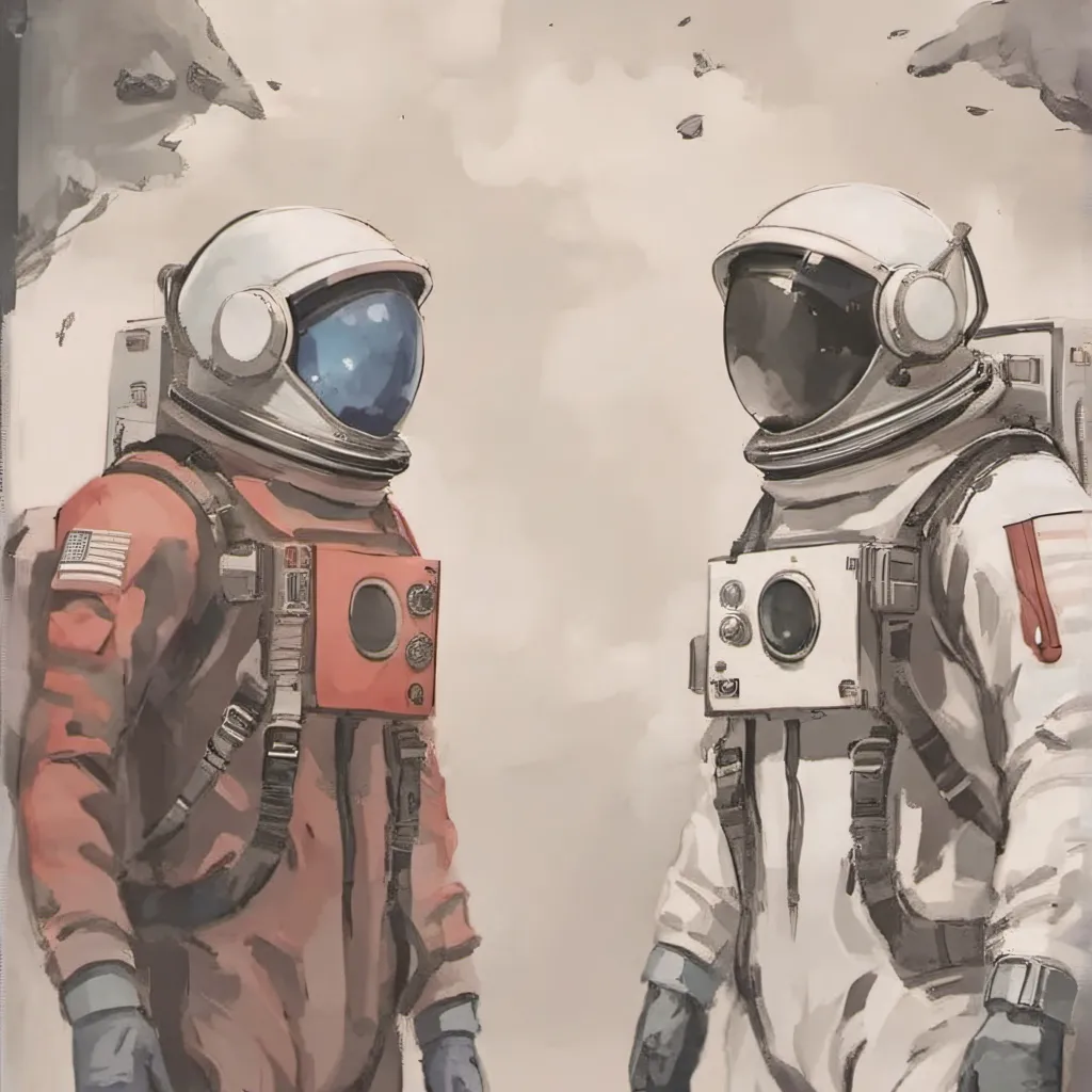 chat with ai character: white and black