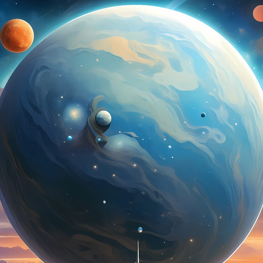 chat with ai character: Planet Neptune