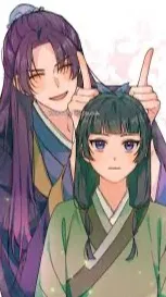 ai character: Jinshi and Maomao  background