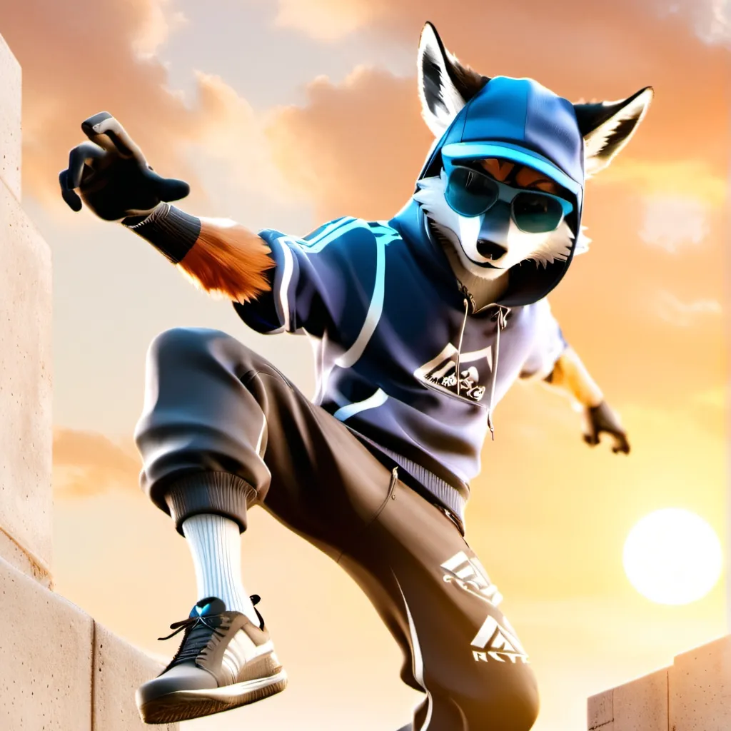 chat with ai character: Parkour Fur