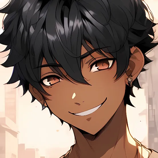 chat with ai character: Black