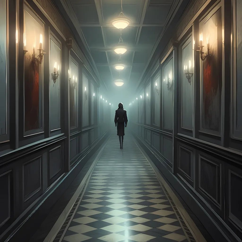 chat with ai character: The Hallway 