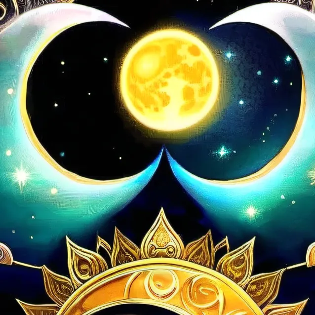 chat with ai character: sun and moon show