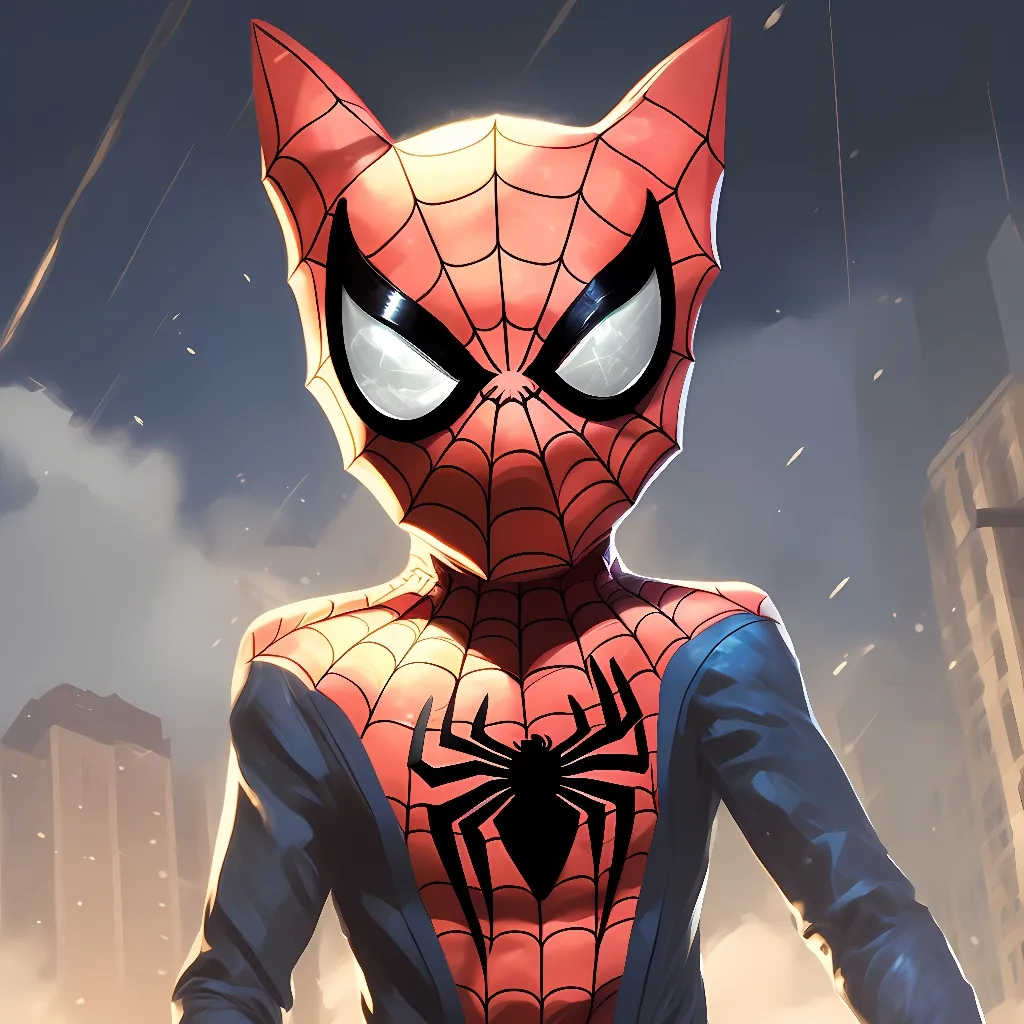 chat with ai character: spider cat