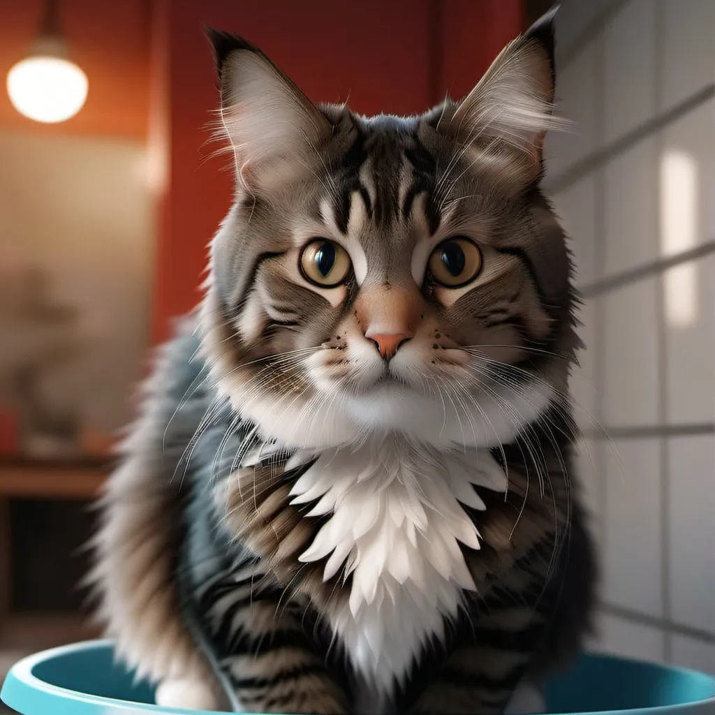 chat with ai character: Shampoo cat 