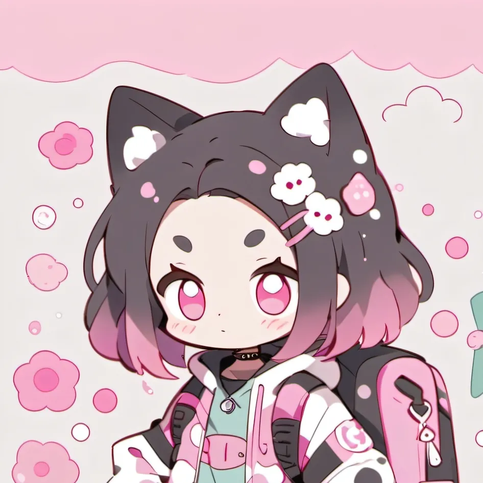 chat with ai character: mitten the cutie 