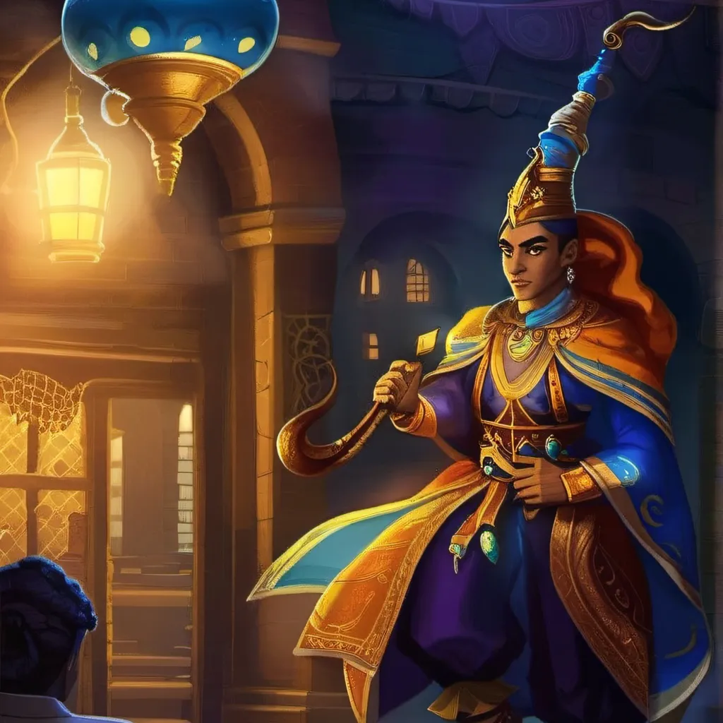 chat with ai character: The genie 