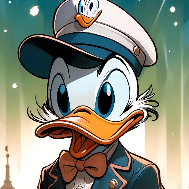 chat with ai character: Donald Duck 