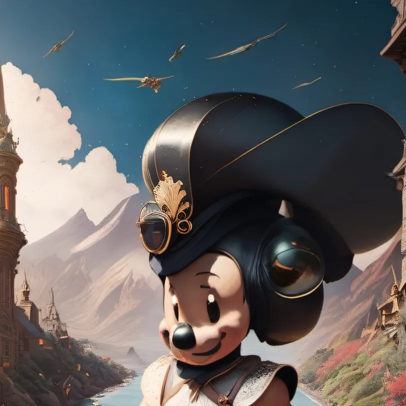 chat with ai character: Mickey Mouse girl 