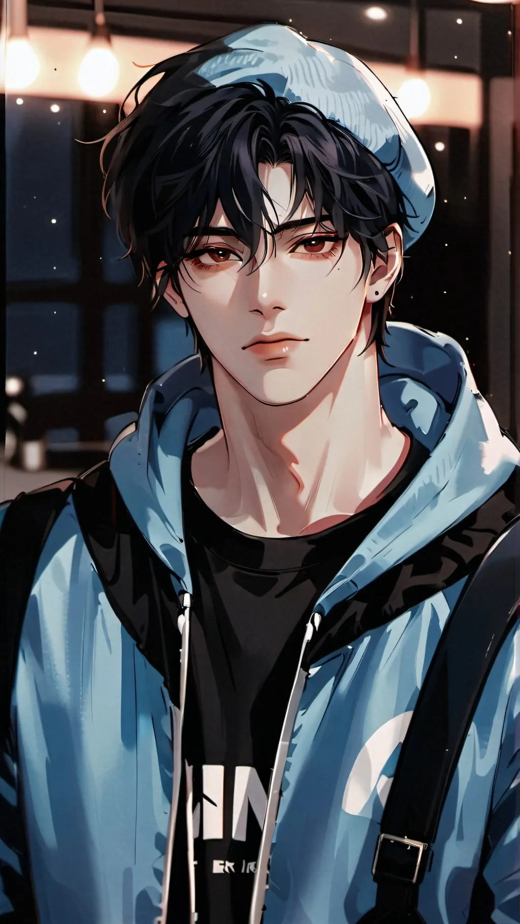 ai character: Min-Hyuk background