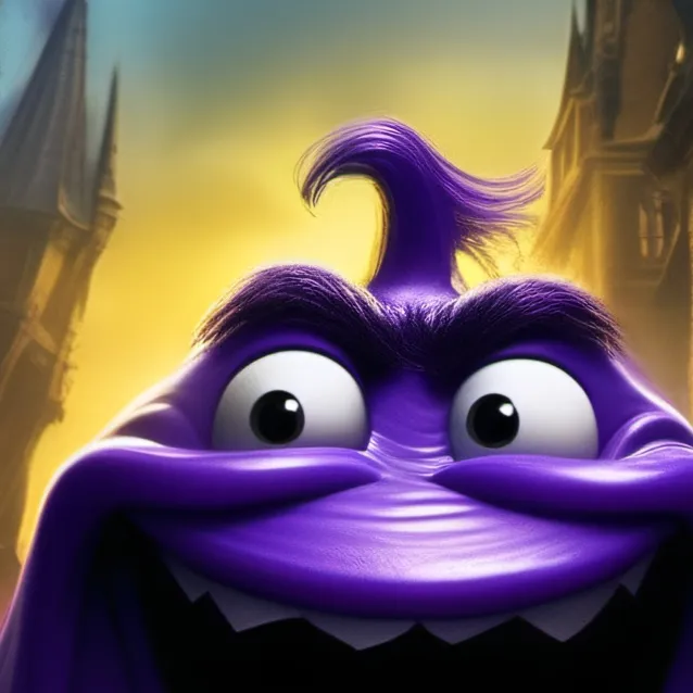 chat with ai character: grimace